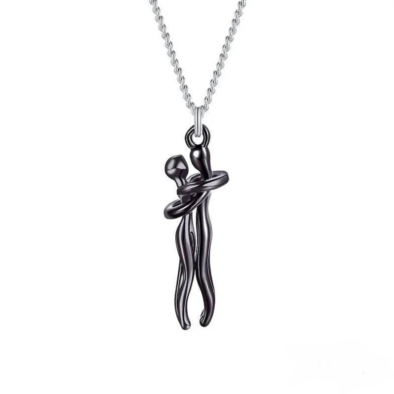 Affectionate Hug Necklace – Perfect Couple's Gift - ZA-Zola