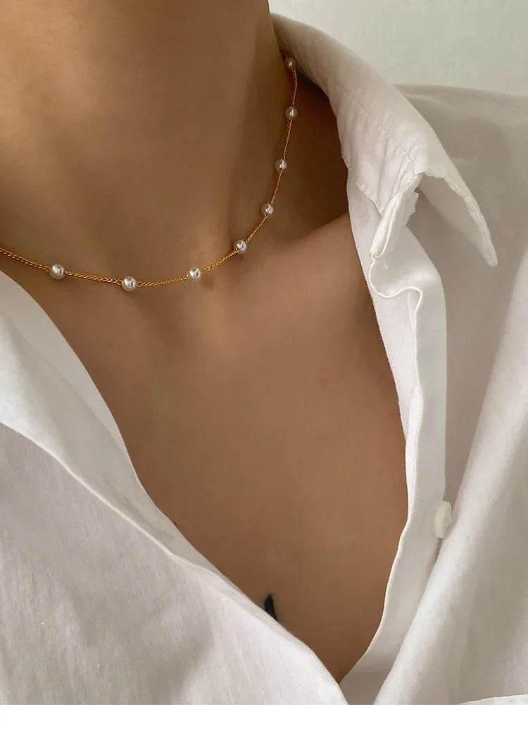 Minimalist Stacking Clavicle Chain for Women - ZA-Zola