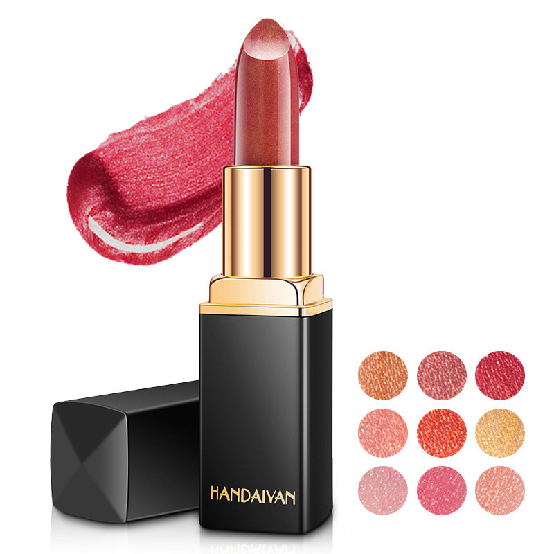 Handaiyan Metallic Color Changing Lipstick | Shiny Gilt Finish