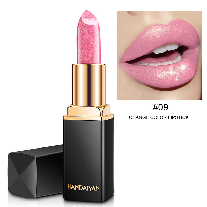 Handaiyan Metallic Color Changing Lipstick | Shiny Gilt Finish