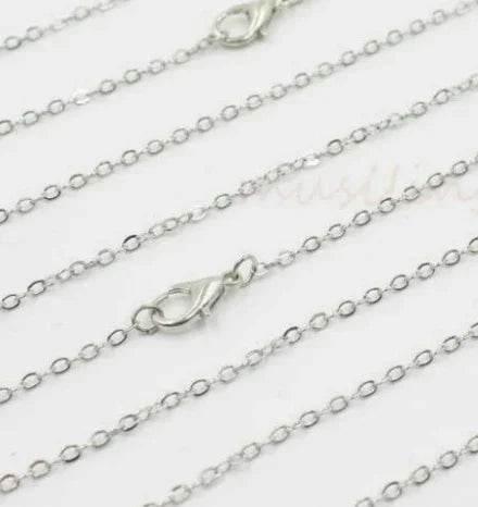 Natural Crystal Crescent Moon Pendant Necklace - ZA-Zola
