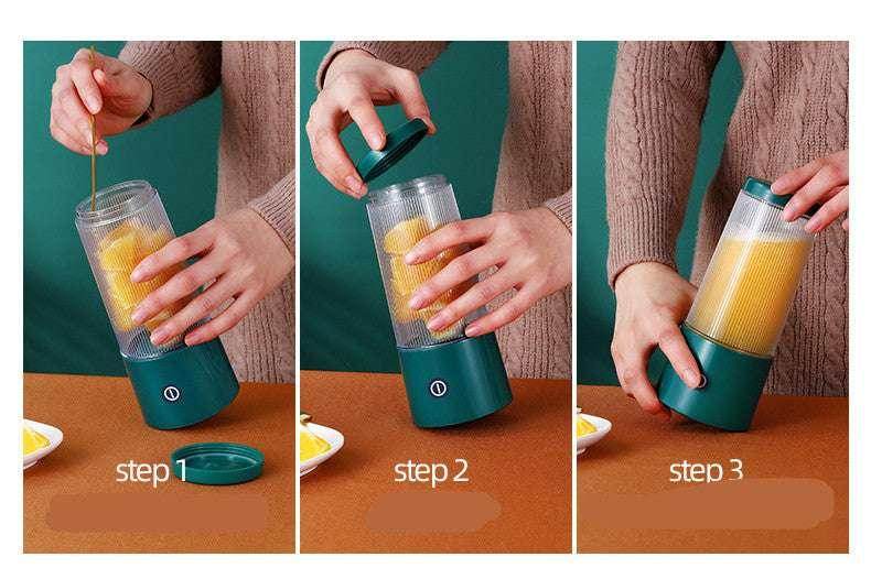 Portable Rechargeable Juicer Cup – Fresh Juice Anywhere - ZA-Zola