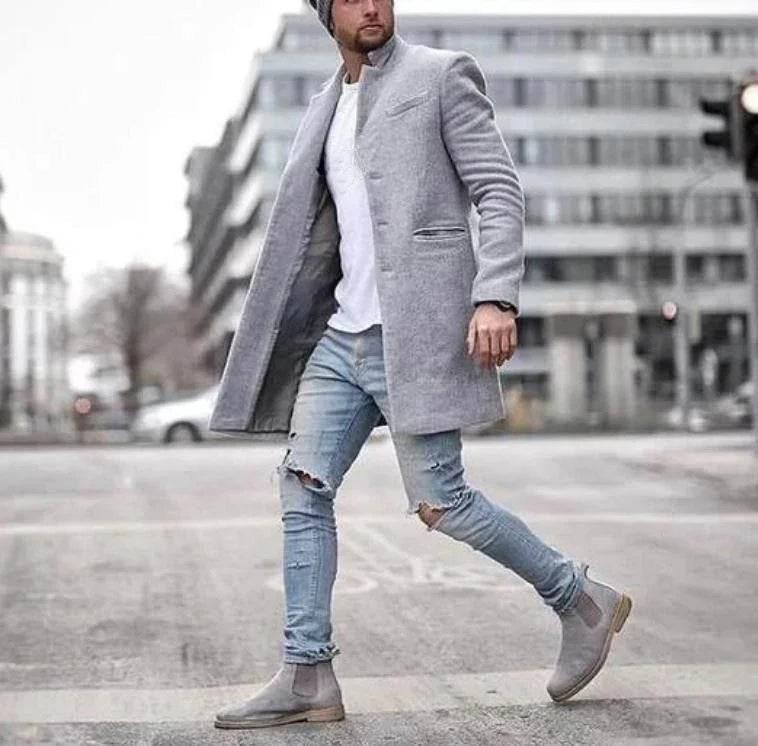 Fashionable Solid Color Long Warm Coat for Winter - ZA-Zola