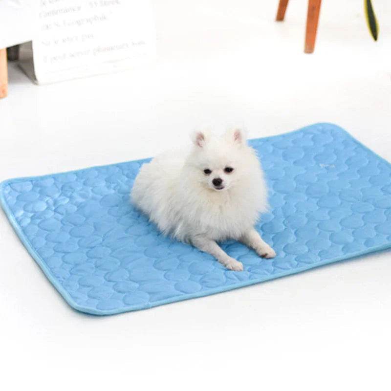 Ice Silk Cooling Mat for Pets – Summer Comfort - ZA-Zola