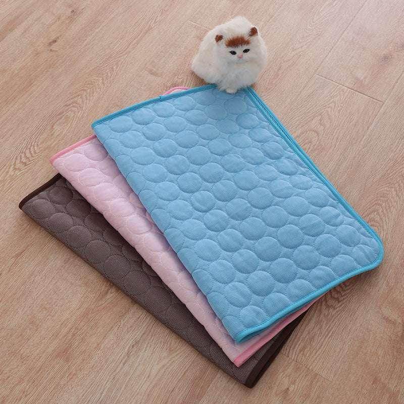 Reusable Pet Ice Silk Cooling Pad – Summer Comfort - ZA-Zola