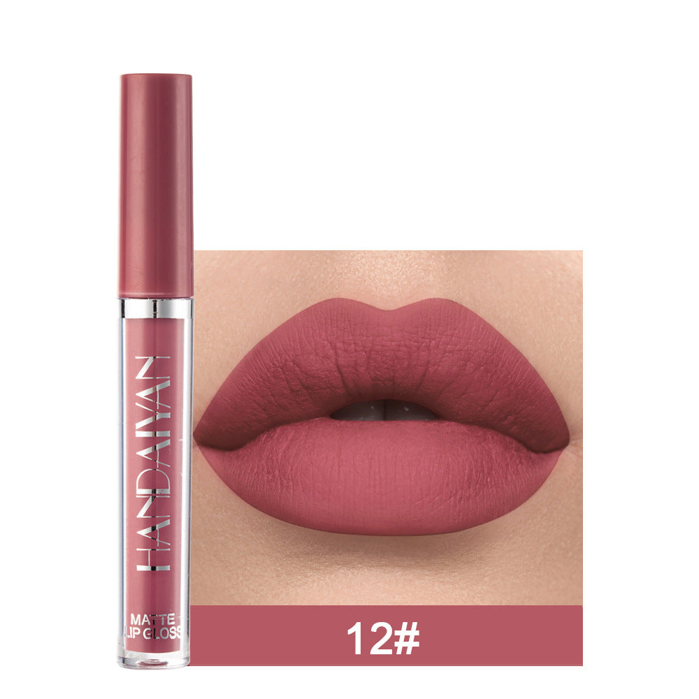 Handaiyan Matte Lip Glaze | Waterproof Mini Liquid Lipstick