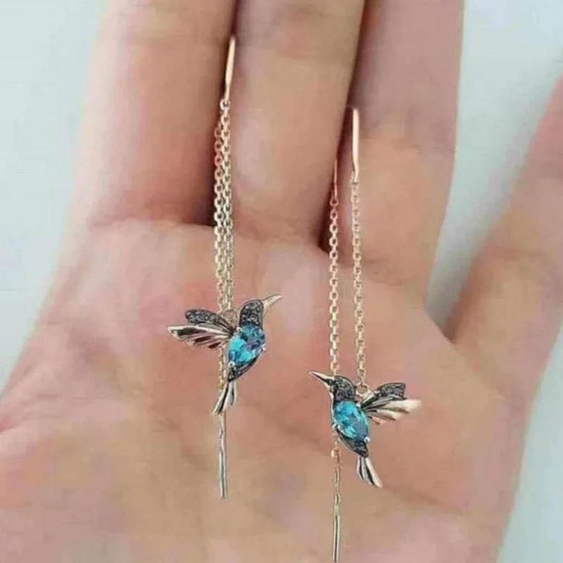 Long Pearl Tassel Earrings – Silver Elegance - ZA-Zola