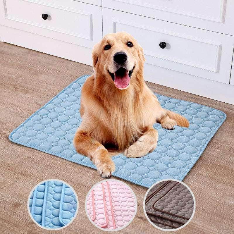 Reusable Pet Ice Silk Cooling Pad – Summer Comfort - ZA-Zola