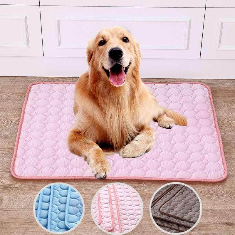 Reusable Pet Ice Silk Cooling Pad – Summer Comfort - ZA-Zola