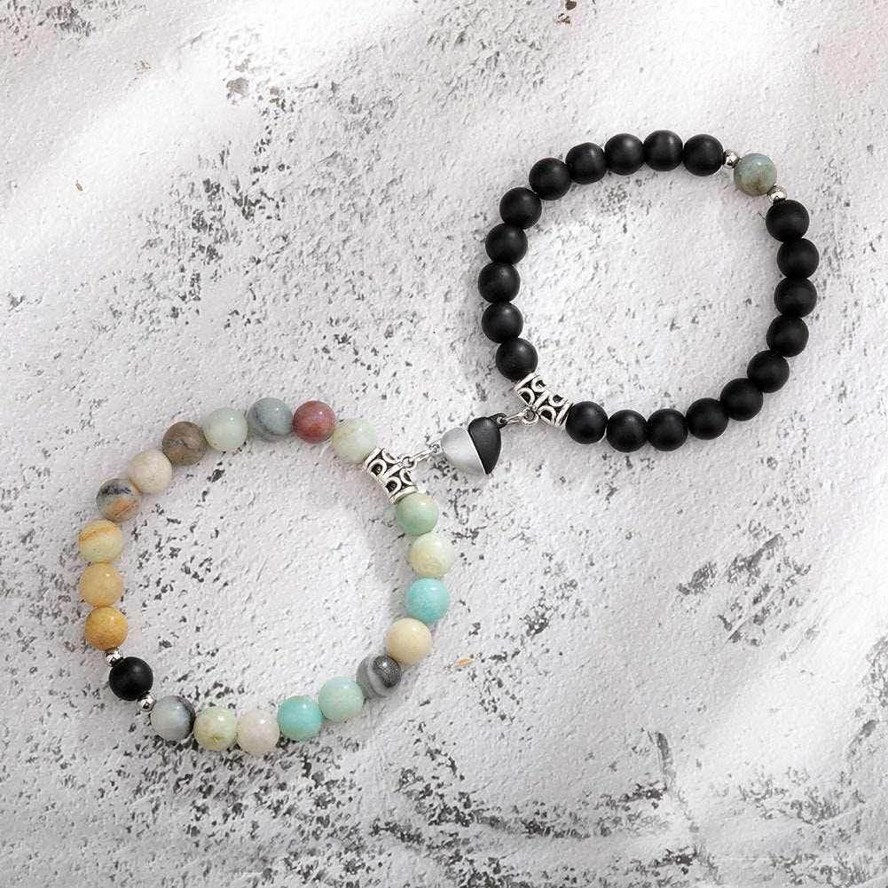 Magnetic Couple Bracelets | Heart Distance Jewelry Gift - ZA-Zola