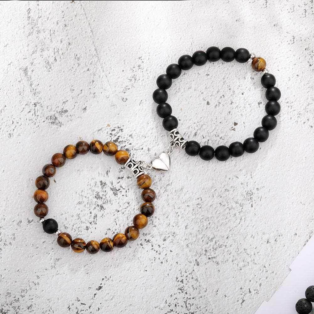 Magnetic Couple Bracelets | Heart Distance Jewelry Gift - ZA-Zola