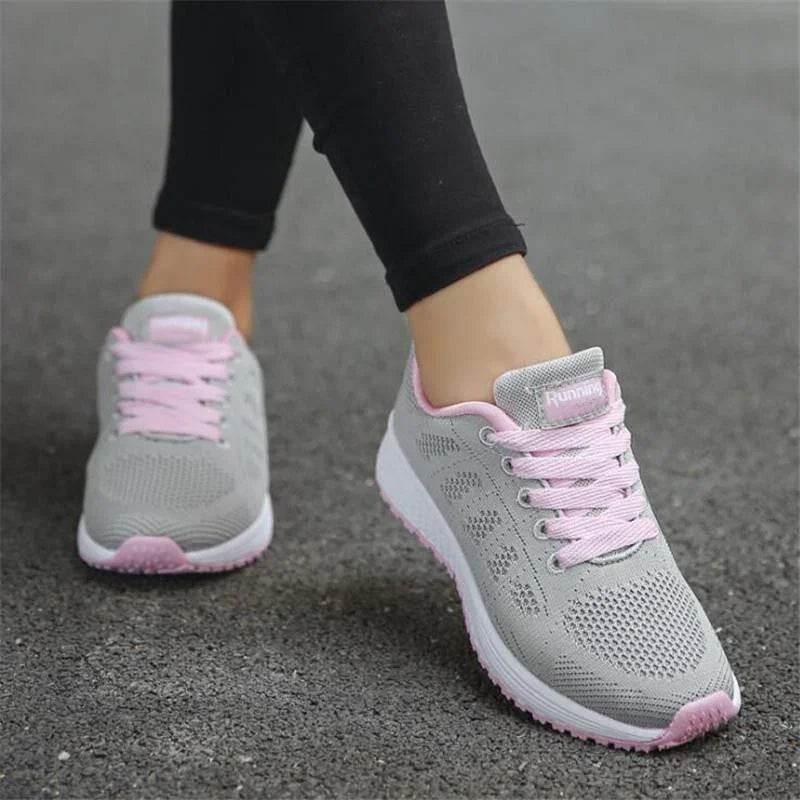 Women’s Outdoor Tennis Sneakers – Comfy & Stylish - ZA-Zola