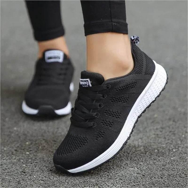 Women’s Outdoor Tennis Sneakers – Comfy & Stylish - ZA-Zola