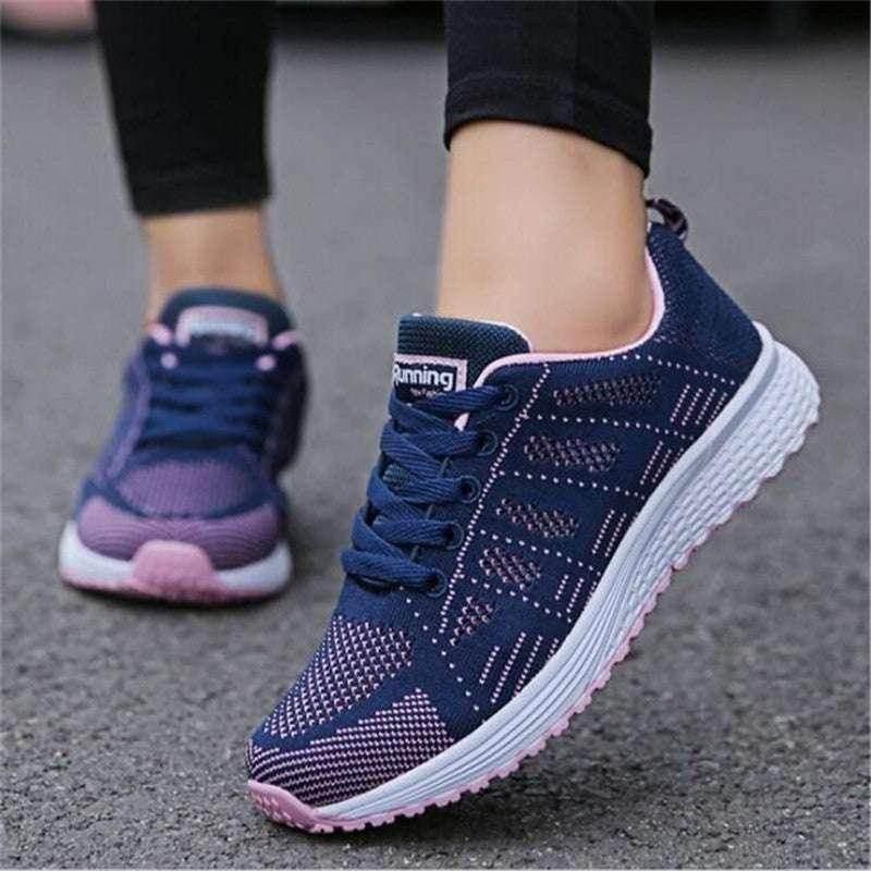 Women’s Outdoor Tennis Sneakers – Comfy & Stylish - ZA-Zola