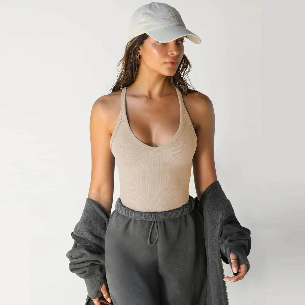 Spring Knitted Slim Vest Top for Women - ZA-Zola