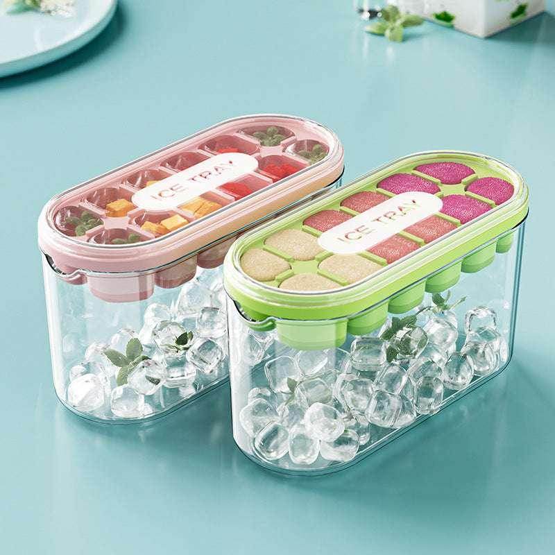 Large Capacity Ice Tray with Lid – Easy Ice Release - ZA-Zola