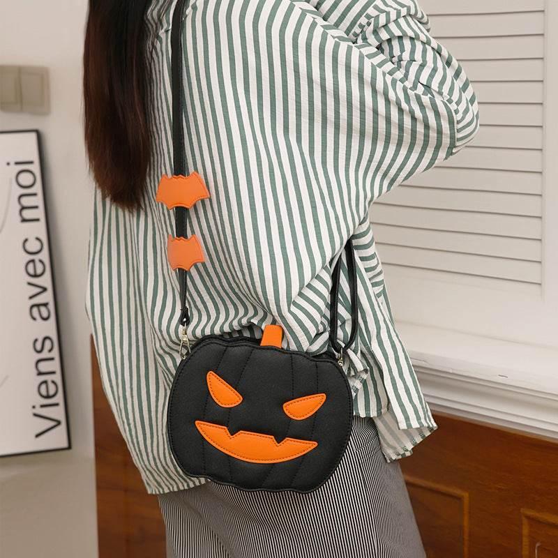 ZA-Zola Halloween Pumpkin Crossbody Shoulder Bag - ZA-Zola
