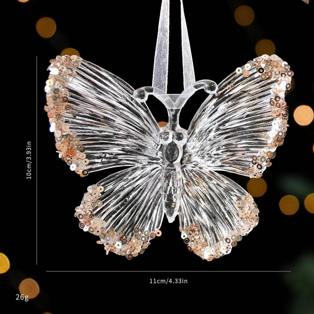 Sequined Acrylic Christmas Decoration Pendant Ornaments - ZA-Zola