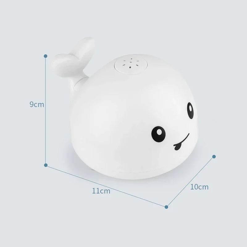 Electric Whale Bath Toy with Light & Water Spray - ZA-Zola