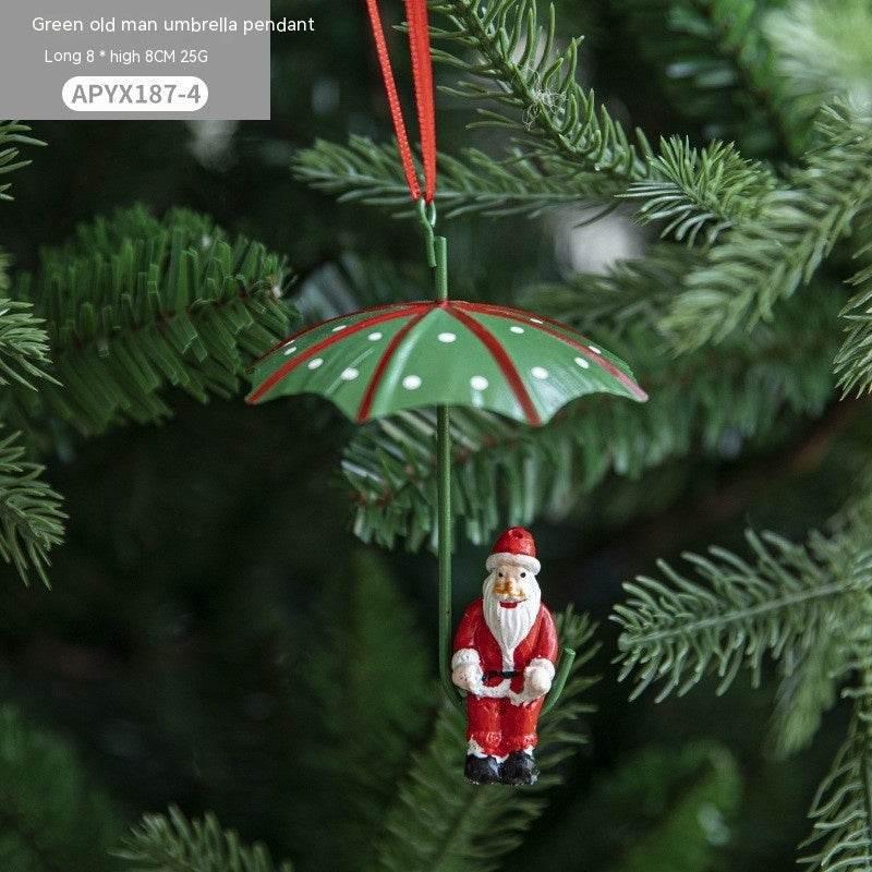 Nordic Christmas Pendant Hot Air Balloon Parachute Décor - ZA-Zola