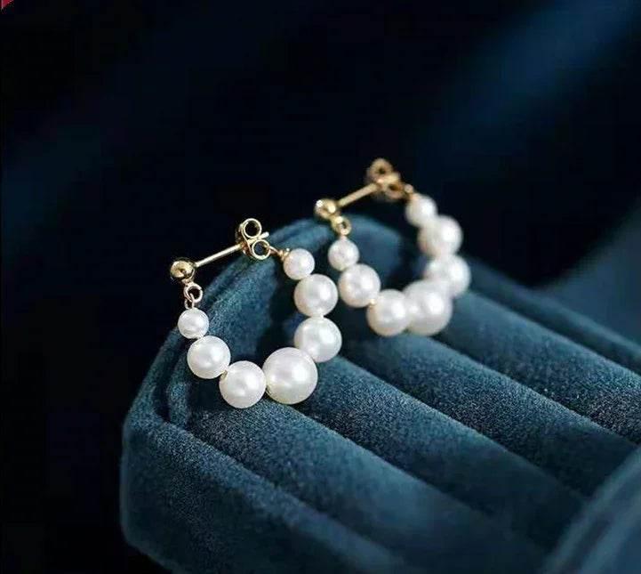 Non-Piercing Pearl Clip Earrings – Korean Style - ZA-Zola