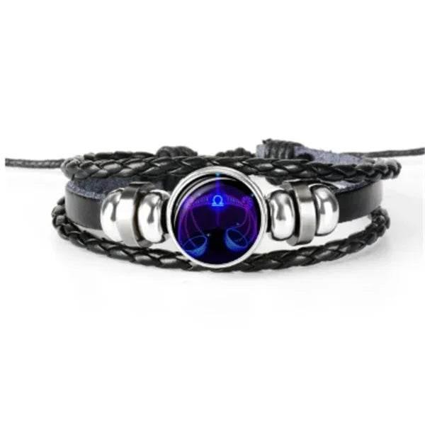 Zodiac Constellation Braided Bracelet for All Ages - ZA-Zola