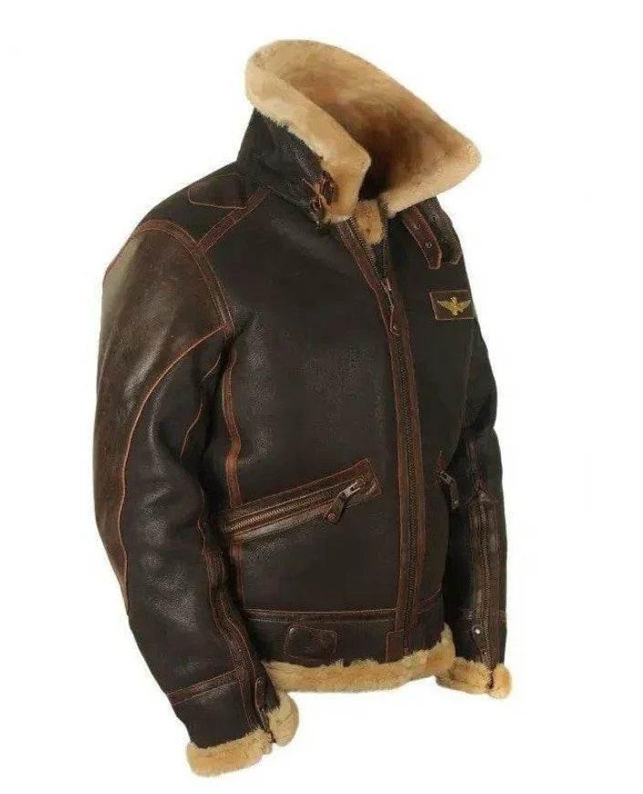 Men's Fashion Casual Winter PU Leather Coat - ZA-Zola