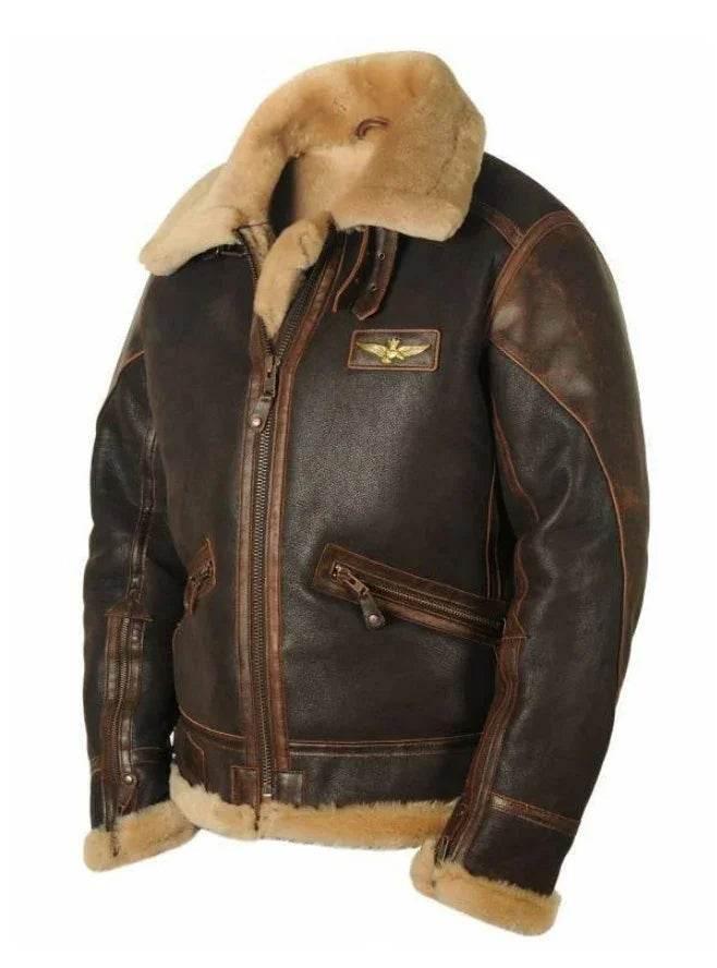 Men's Fashion Casual Winter PU Leather Coat - ZA-Zola