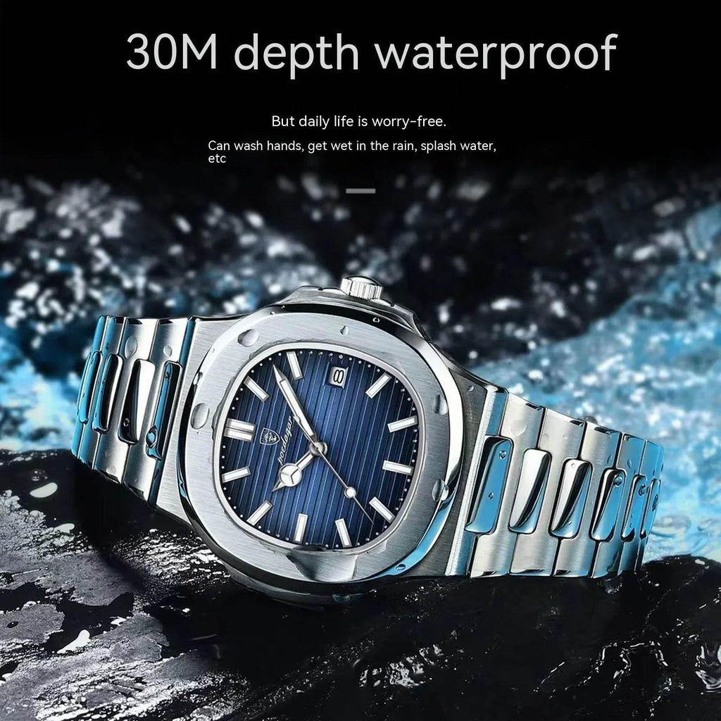 Waterproof Men's Quartz Watch – Business Style - ZA-Zola