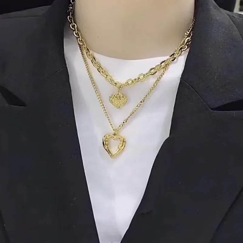 Titanium Steel Angel Wings Love Necklace for Women - ZA-Zola