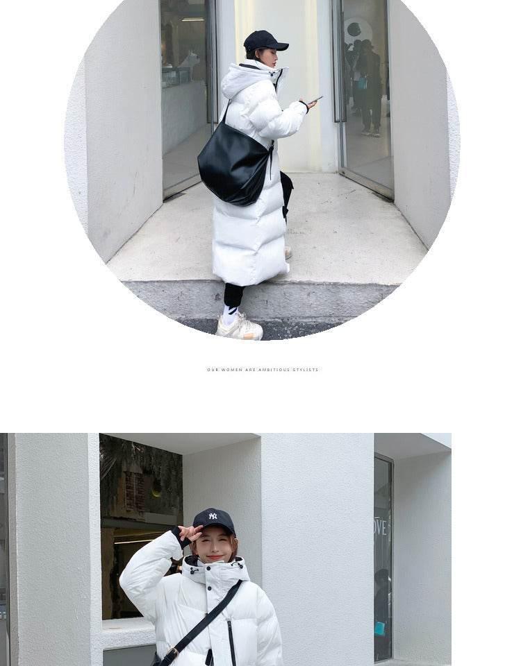 Korean Style Down Cotton Coat for Women - ZA-Zola