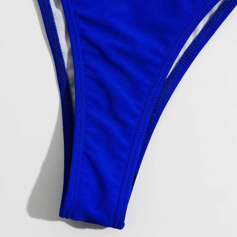 Sexy Split Bikini Set - Lace Up Cross Design for Women - ZA-Zola