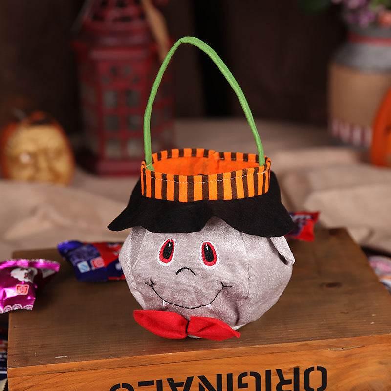 ZA-Zola Halloween Candy Bag Pumpkin Basket Kids - ZA-Zola