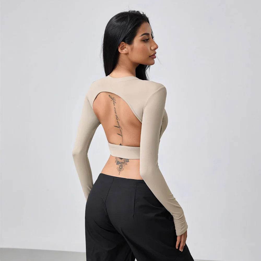 Women's Hollow Out Sports T-Shirt – Buy Now! - ZA-Zola