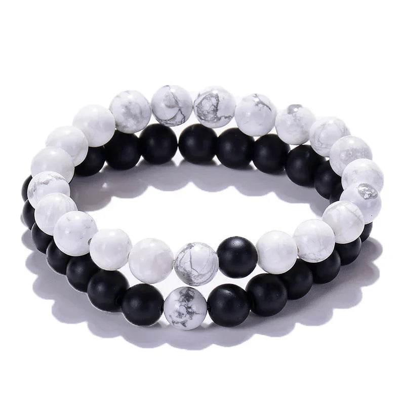 Classic Matte Malachite Bracelet for Men & Women - ZA-Zola
