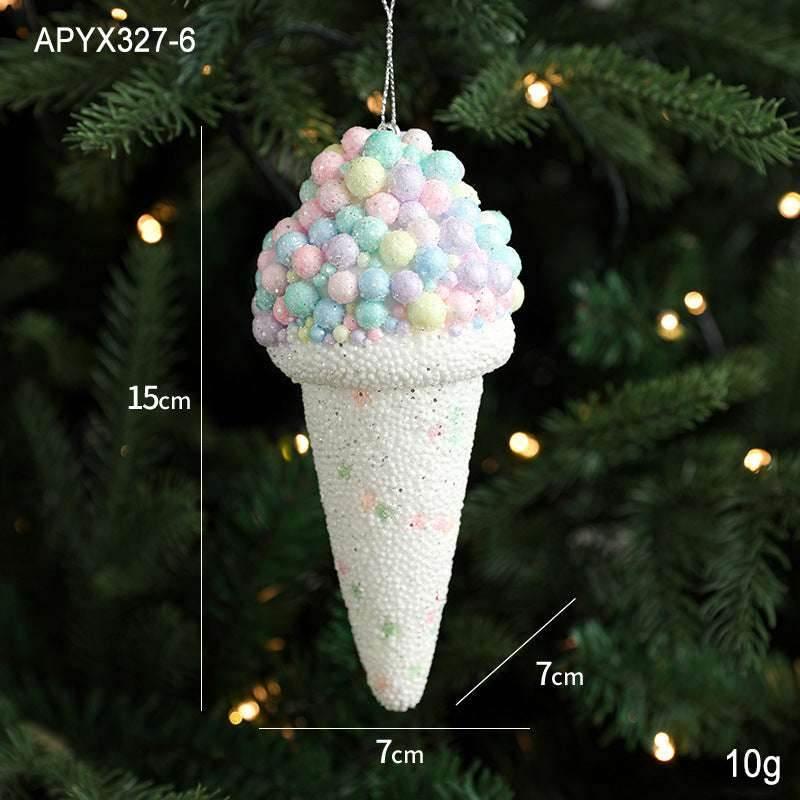 Creative Ice Cream Christmas Tree Decorations - ZA-Zola