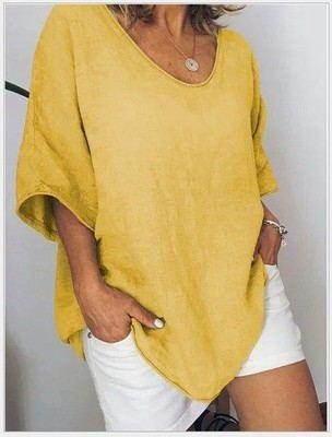 Loose Summer T-Shirt for Women | Breathable & Chic - ZA-Zola