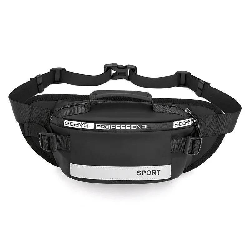 Reflective Waist Bag for Men – Cool Style Crossbody Pack for Travel, Running & Cycling - ZA-Zola