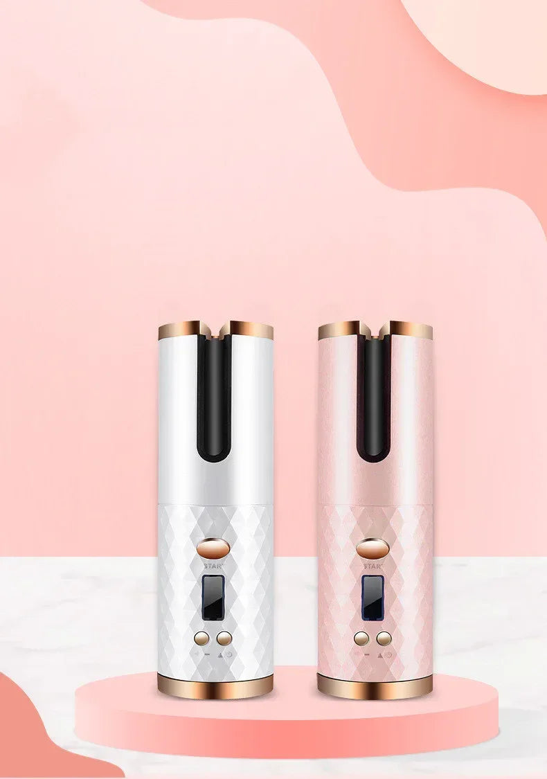 Rechargeable Automatic Hair Curler with LCD Display - ZA-Zola