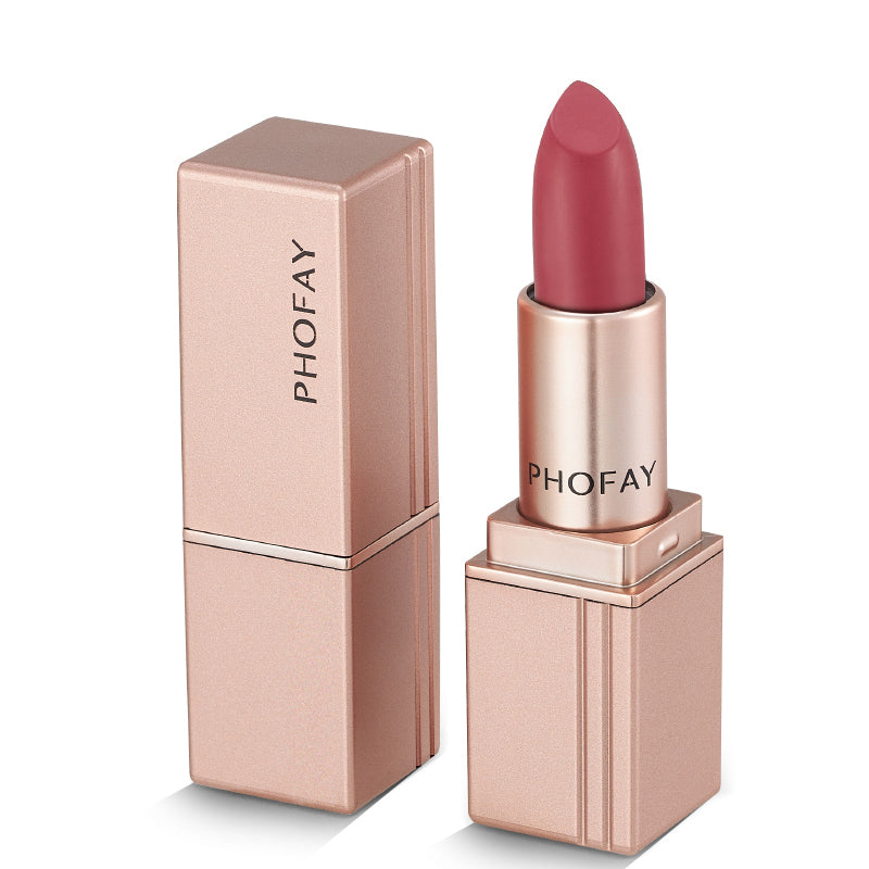 PHOFAY Matte Lipstick | Long-Lasting Waterproof Lip Color