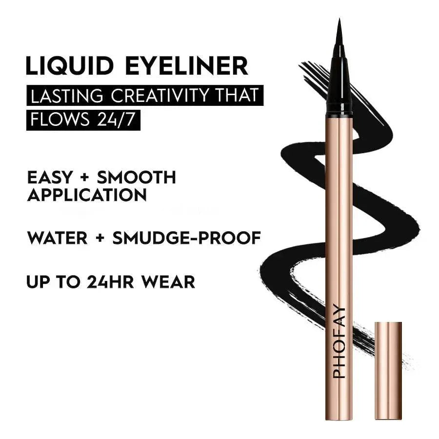 PHOFAY Waterproof Eyeliner – Precision & Long-Lasting - ZA-Zola