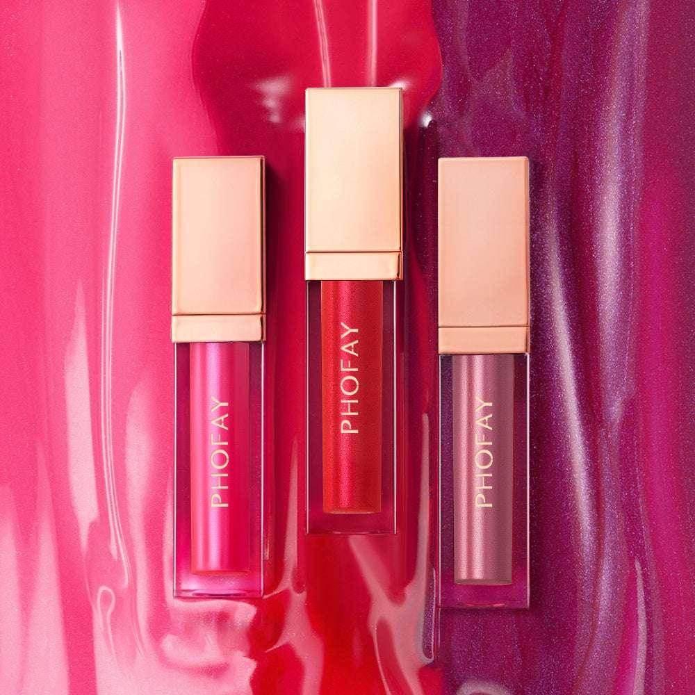 PHOFAY Ultra-Glossy Lip Gloss – High Shine, Non-Sticky - ZA-Zola