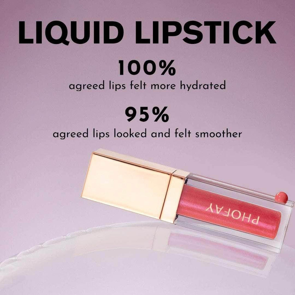 PHOFAY Ultra-Glossy Lip Gloss – High Shine, Non-Sticky - ZA-Zola