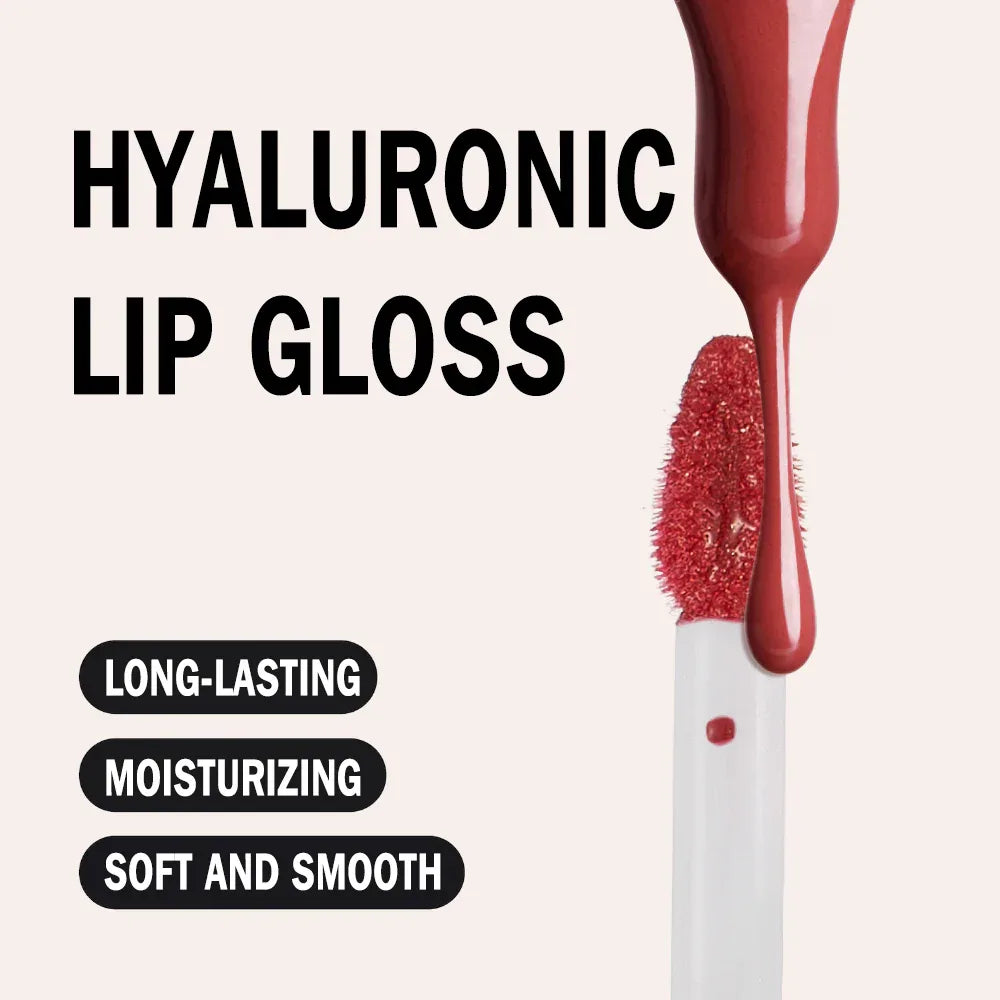 Hyaluronic Lip Gloss – Long-Lasting Moisturizing Shine - ZA-Zola