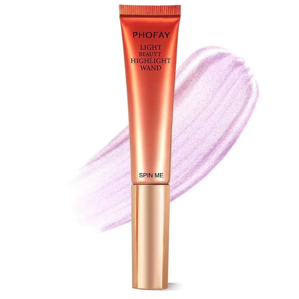 PHOFAY Highlighter Wand – Radiant Glow, Long-Lasting Shimmer - ZA-Zola