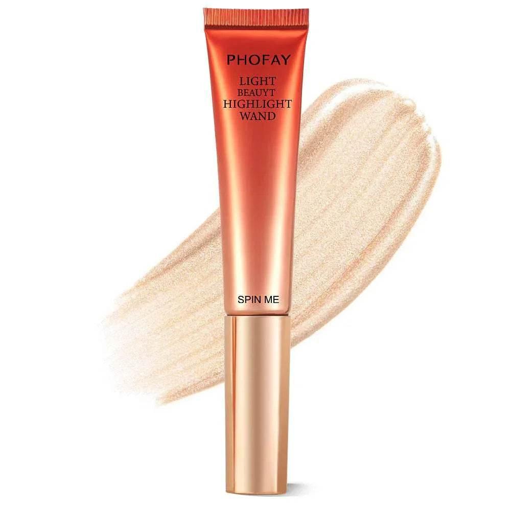 PHOFAY Highlighter Wand – Radiant Glow, Long-Lasting Shimmer - ZA-Zola