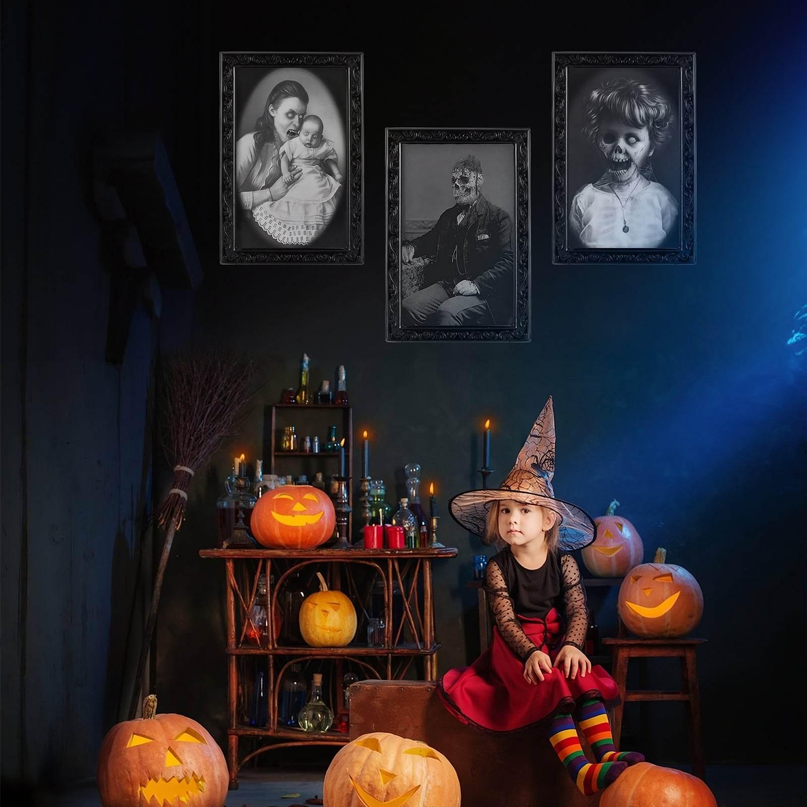 ZA-Zola Halloween 3D Changing Face Horror Picture Frame - ZA-Zola