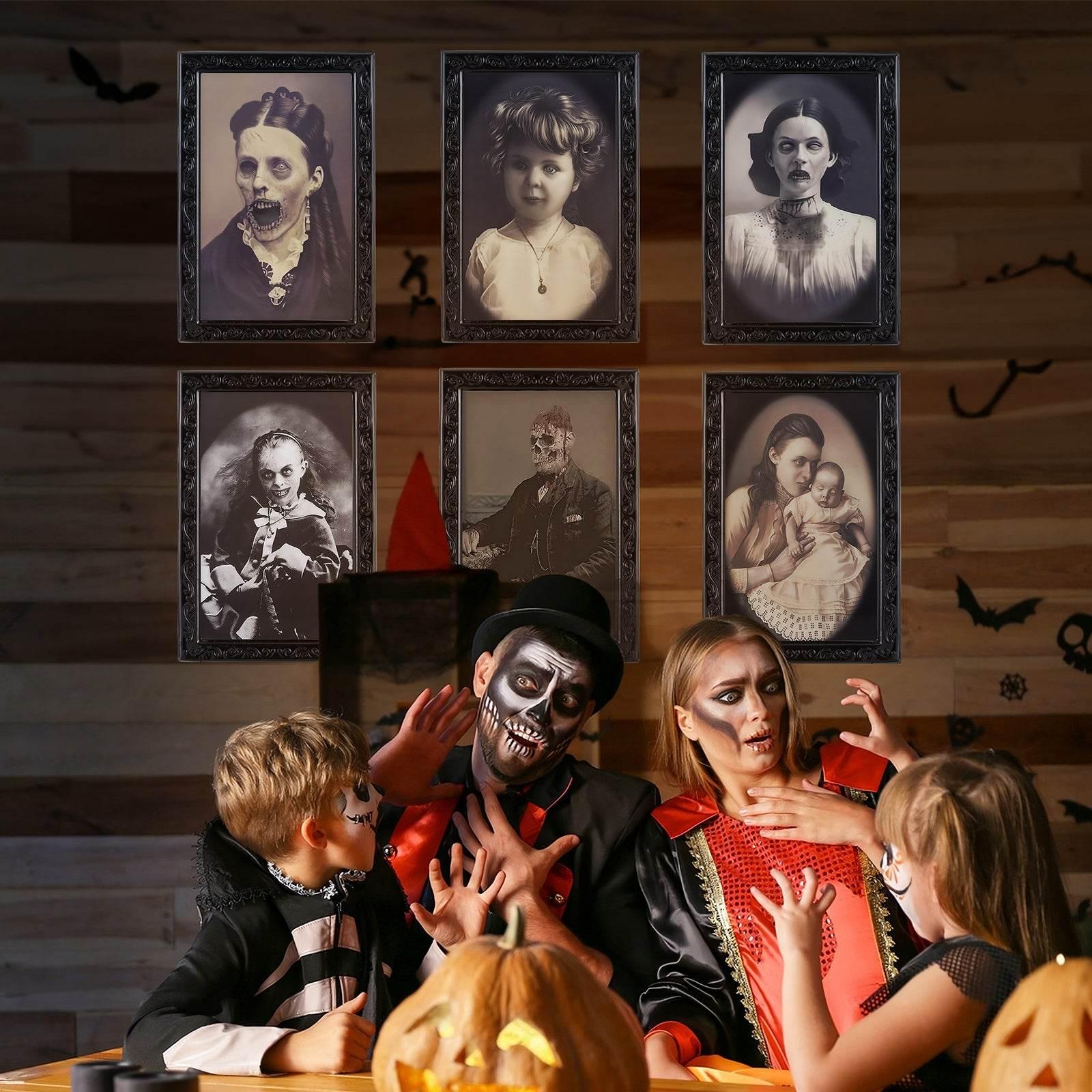 ZA-Zola Halloween 3D Changing Face Horror Picture Frame - ZA-Zola