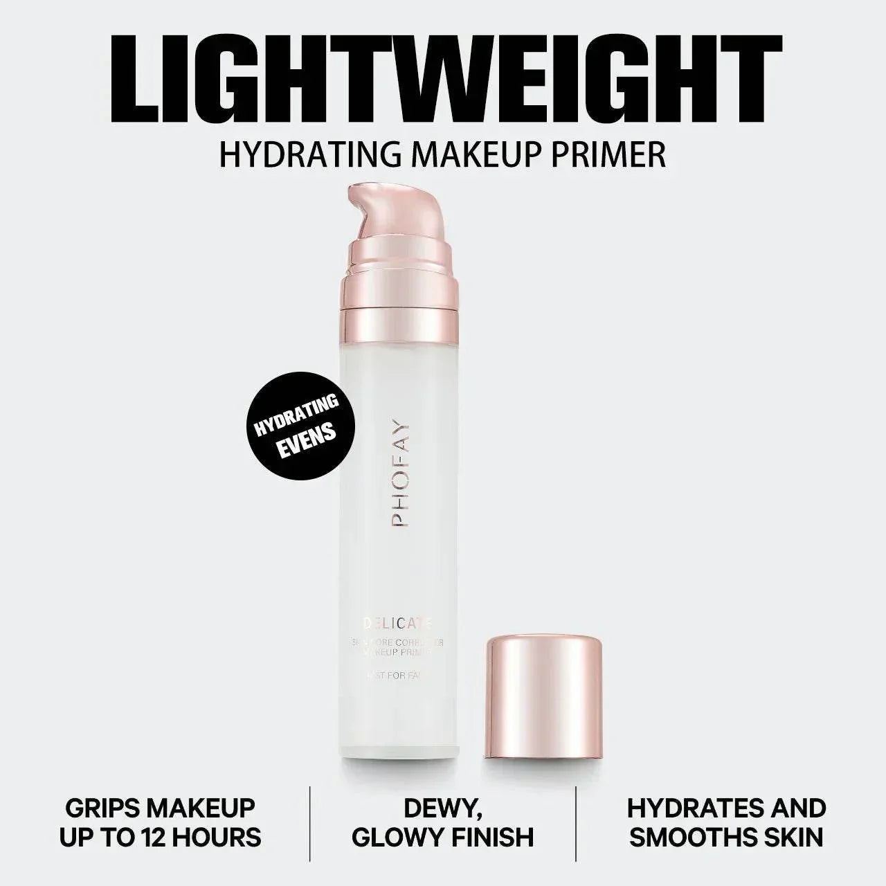 PHOFAY Hydrating Makeup Primer – Smooth, Long-Lasting Finish - ZA-Zola