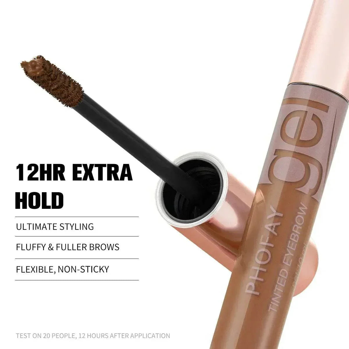 PHOFAY Tinted Eyebrow Gel – Long-Lasting, Smudge-Proof - ZA-Zola